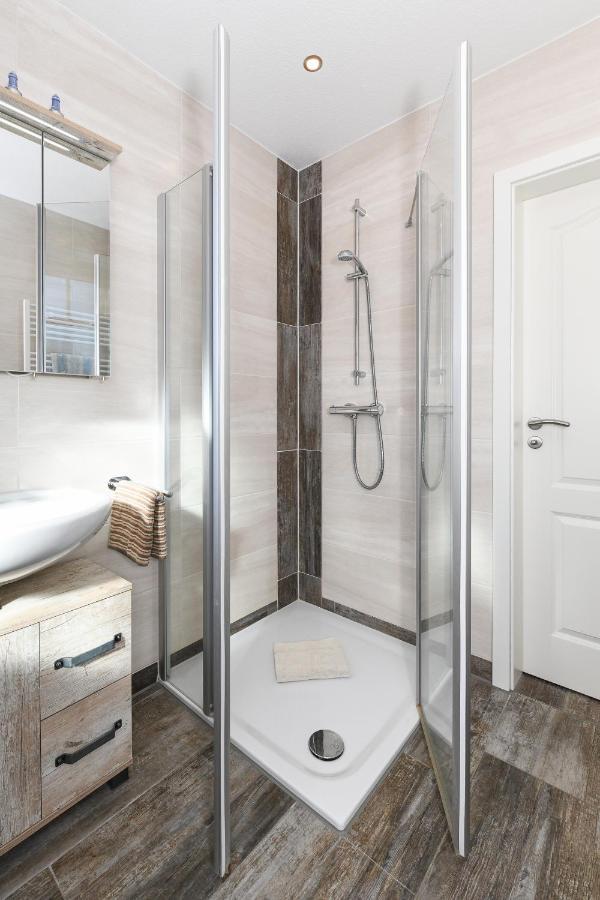Ferienwohnung Kiebitz Dornumersiel Buitenkant foto